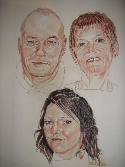 triple portrait